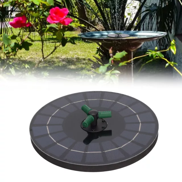 Solar Fountain Pump LED RGB 200L / H Photosensitive Floating Fountain For