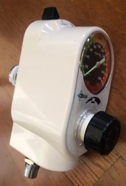 Ohio Medical PISA Intermittent Suction Vacuum Regulator, 200mmHg