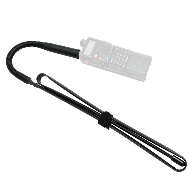 33 CM) ANTENNA Dual Band VHF/UHF 136-520 MHz Antenna Pieghevole Per Radio Bidirezionale EUR 11 - 13