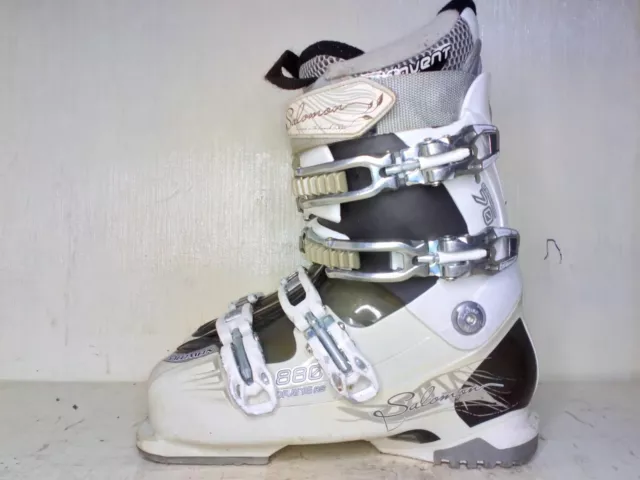 Women's Salomon Ski Boots 880 Divine RS Size UK 7 / 7.5 Mondo 26 / 26.5