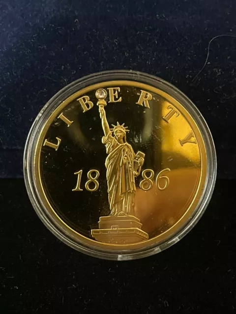 Liberty 1886 Proof American Mint Liberty Layered Gold Coin