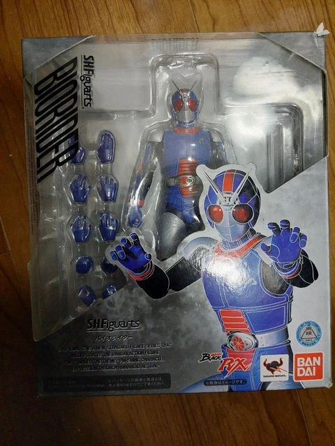 S.H.FIGUARTS BIO RIDER Masked Kamen Rider NEGRO RX Figura de Acción ...