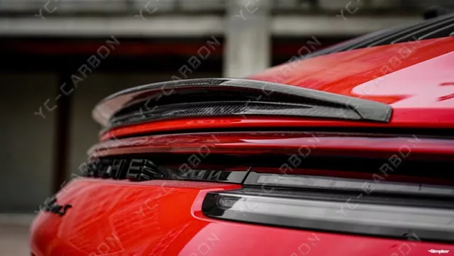 Dry Carbon Rear Spoiler for 2019-2022 Porsche 911 992.1 Carrera & S 4 4S Sport 3