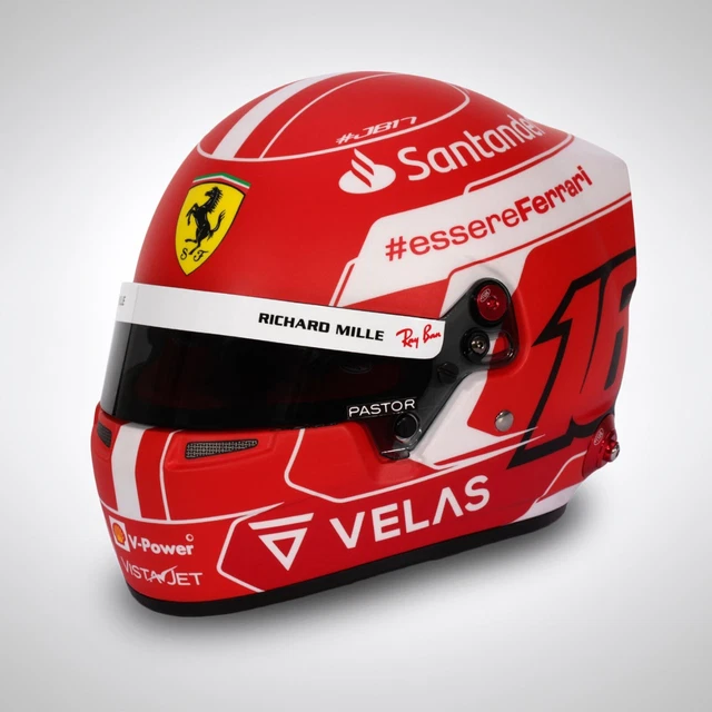 CHARLES LECLERC 1 2 Scale 2022 Bell Helmet Ferrari F1 75 Uk Sold Out charles-leclerc-1-2-scale-2022-bell-helmet-ferrari-f1-75-uk-sold-out