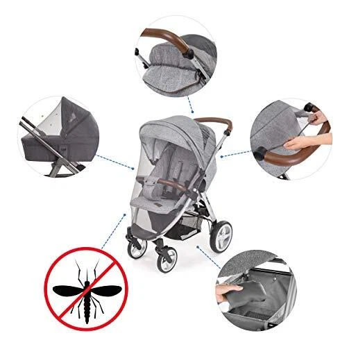 Baby Mosquito Net for Stroller and Carrycot - Jogging Stroller Insect Mesh