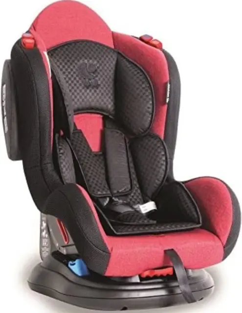 Asiento infantil de seguridad para coche Lorelli Jupiter para grupo 0+/1/2, 0-25 kg - rojo y negro