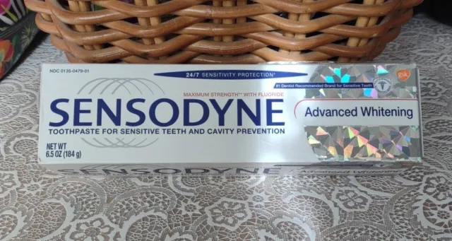 SENSODYNE Advanced Whitening Toothpaste 6.5 oz