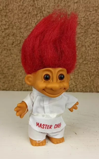 Vintage Russ MASTER CHEF TROLL Red Hair 5" Figure PLEASE READ 2
