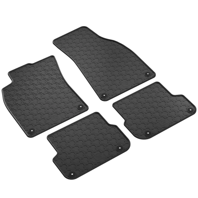 Auto Fußmatten CARMATS passend für Audi A6 C6 4F 2006-2011 Gummimatten