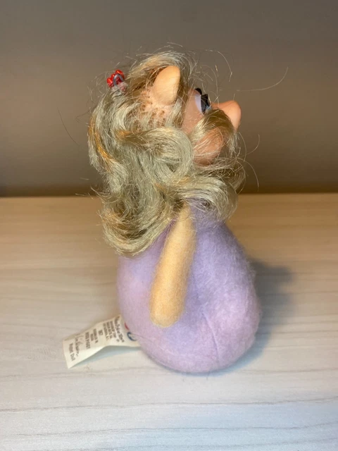 Vintage 1979 Muppets Miss Piggy 6" Beanbag Plush Doll Fisher Price #867 2