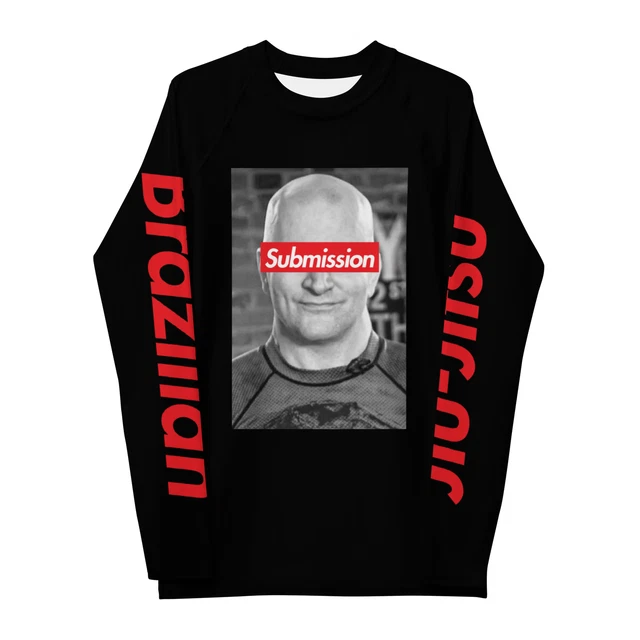 JOHN DANAHER BRAZILIAN Jiu-Jitsu BJJ Gi No-gi Nogi MMA Long Sleeve Rash