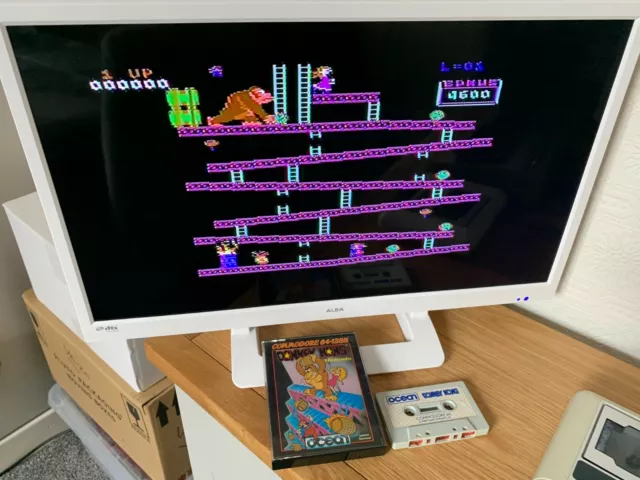 Rare Working Ocean Donkey Kong Commodore 64 Cassette🤔Make a Fair Offer🤔