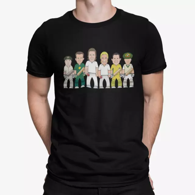 AUSTRALIA Cricket Legends VIPwees TShirt Organic Mens Shane Warne Bradman Aussie