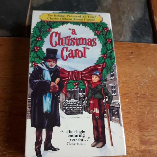 A CHRISTMAS CAROL VHS Alastair Sim Kathleen Harrison, GOODTIMES. Ex tested $5.79 - PicClick
