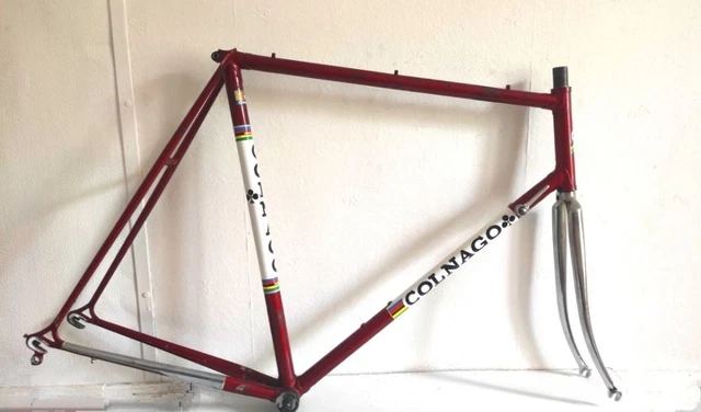 Vintage Vélo De Route Italien Gianni Motta Avec Peinture Arc-en-ciel
