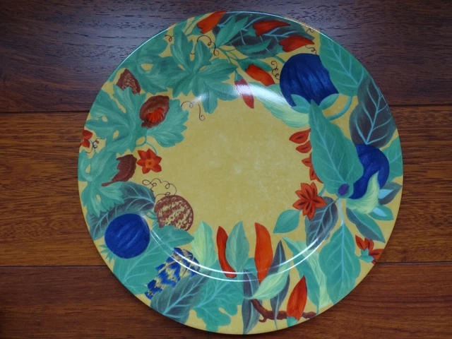1 LARGE PORCELAIN PRESENTATION PLATE LAURE JAPY LIMOGES CHILI 30cm