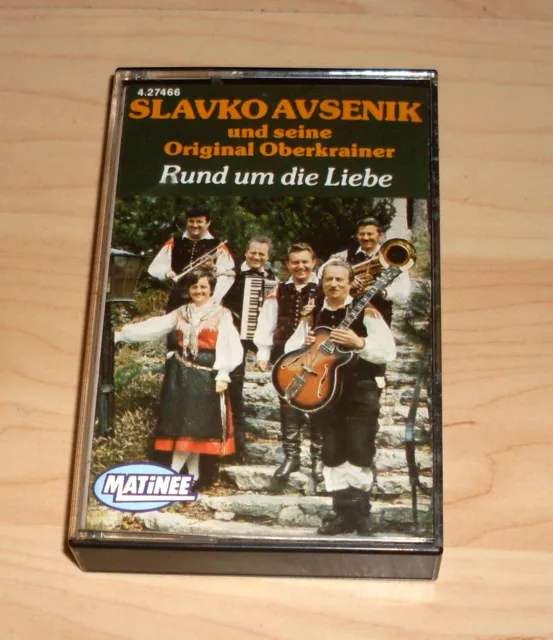 Musik Kassette MC - Slavko Avsenik - Rund um die Liebe - Volksmusik