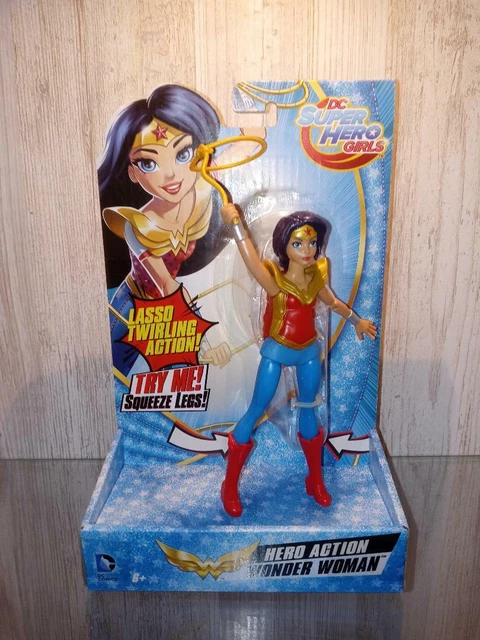 DC Super Hero Girls Wonder Woman With Twirling Lasso 6 Inch Action Figure