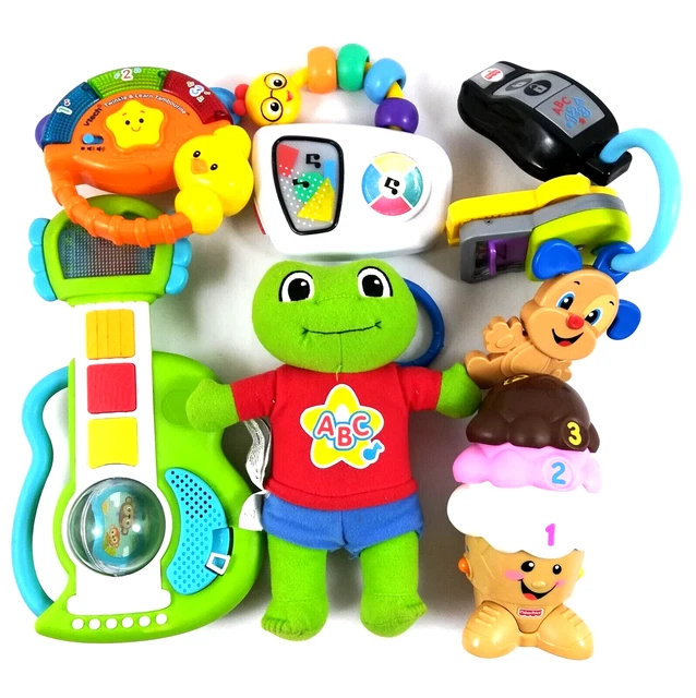 Baby Toys Lot Interactive Fisher Price Vtech Leap Frog Baby Einstein (6 Pcs)