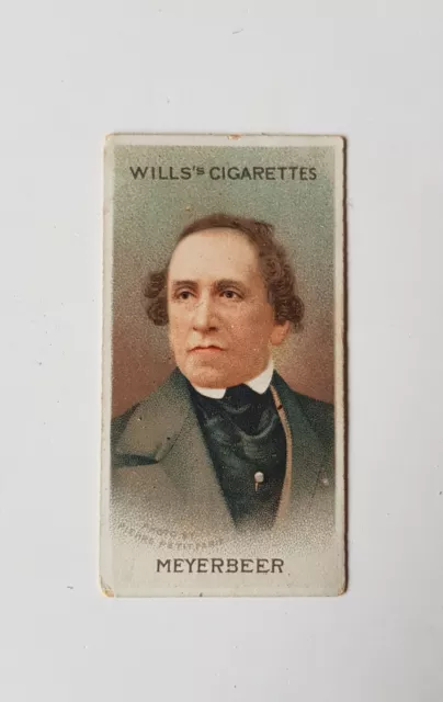 Wills cigarette Cards Musical Celebrities 2nd Series 1916.