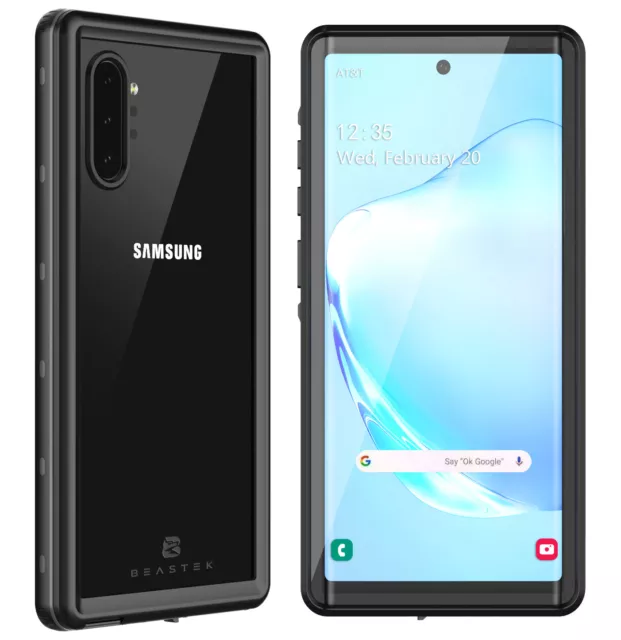 For Samsung Galaxy Note10 Plus Case Waterproof Note 10+ 5G with Screen Protector