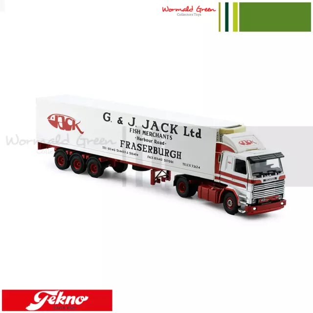 TEKNO BRITISH COLLECTION No.24 G & J JACK LIMITED SCANIA 143M FRIDGE