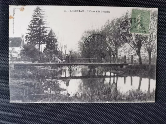 CPA 61 ARGENTAN - L'Orne à la Gravelle