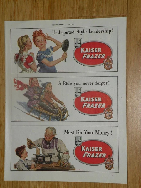 Magazine Ad* - 1948 - Kaiser-Frazer - (#1)