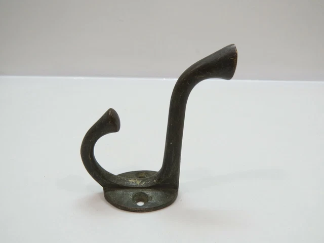 Old Bronze Coat Hook  Hat Towel Boat Sail Tug Ship (E2.5B799A)