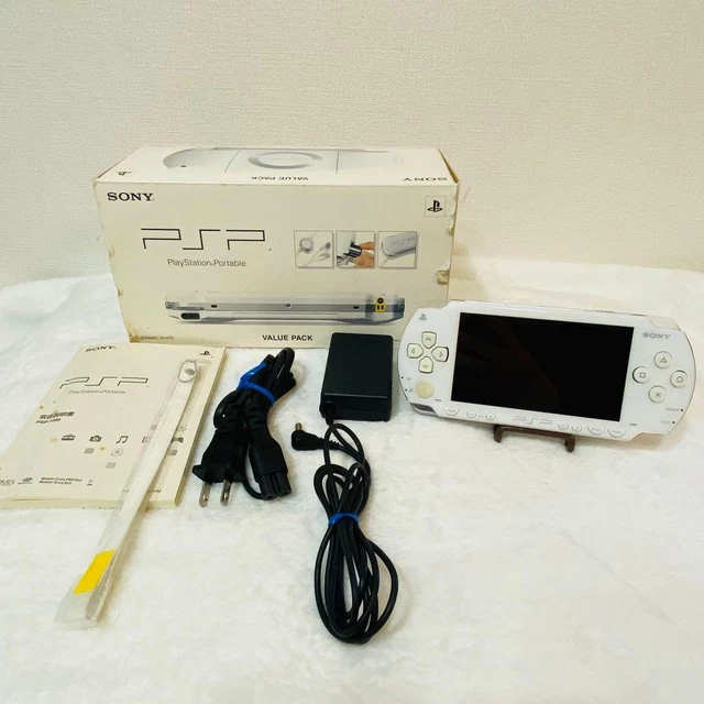 Console Sony PSP 1004 Blanche - Value Pack - Excellent état