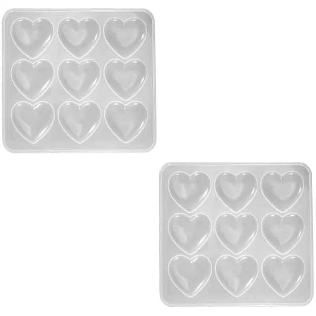 Set 2 Liebe Silikonform Kieselgel Schokoladenform Gummiformen Aus