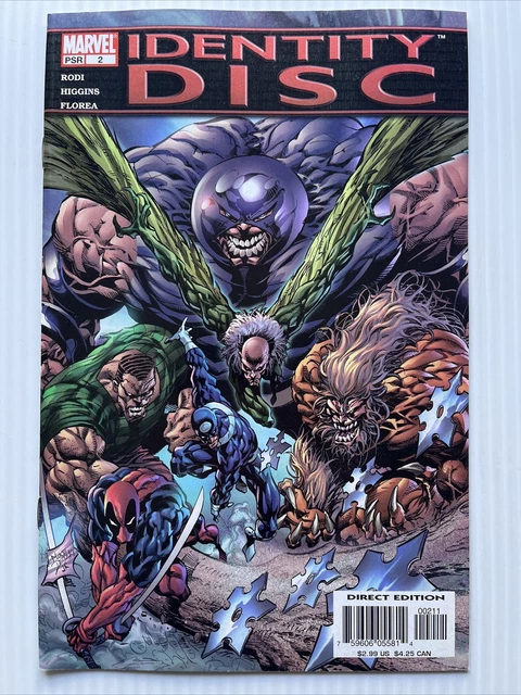 IDENTITY DISC #2, Marvel (2004) 1st Ptg VF+
