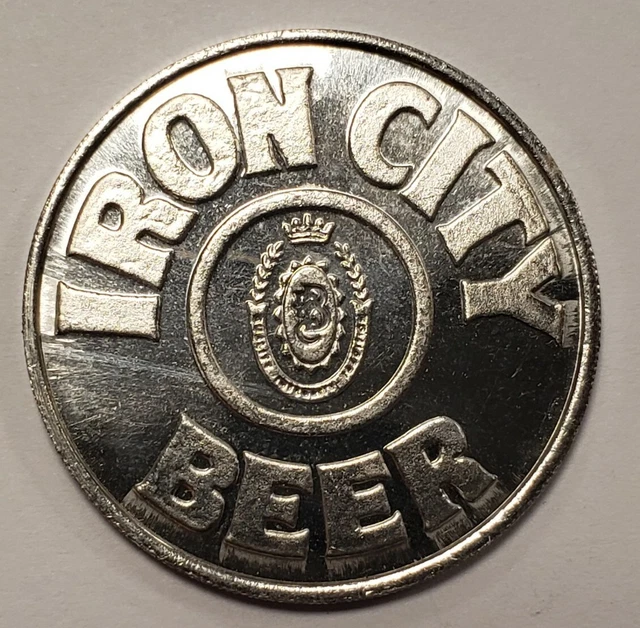 Token - Iron City Beer - 1975 Pittsburgh Steelers Schedule - SKU-Z3618