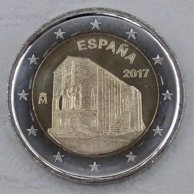 2 Euro Gedenkmünze Spanien 2017 Oviedo / Asturien unz.