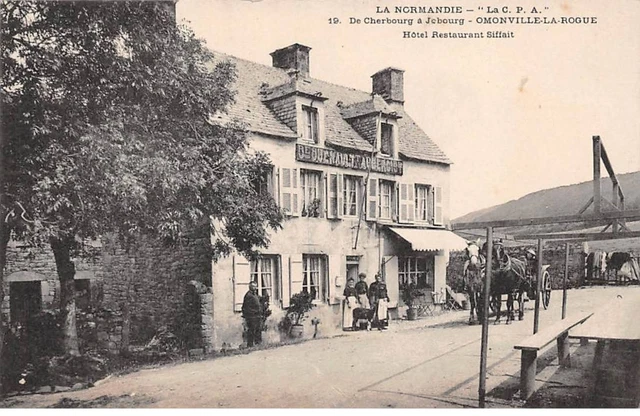 50 - OMONVILLE LA ROGUE - SAN51692 - La CPA - Hotel Restaurant Siffait - De Ch