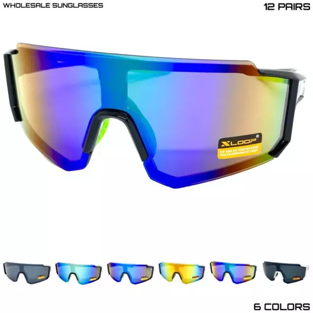 TOUTE BEAUCOUP d'hommes Sport Enroulé Cyclisme Pêche Golf SOLEIL LUNETTES 12