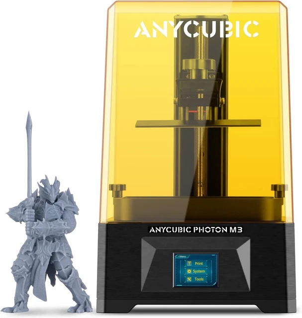 ANYCUBIC PHOTON M3 3D Drucker, Resin 3D Drucker 7,6 Zoll Ultra 4k ...