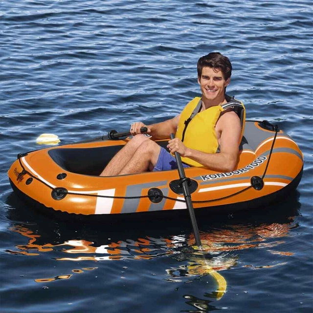 Ensemble de Canot Pneumatique 188x98 cm Kayak Gonflable Multi-modèle Bestway