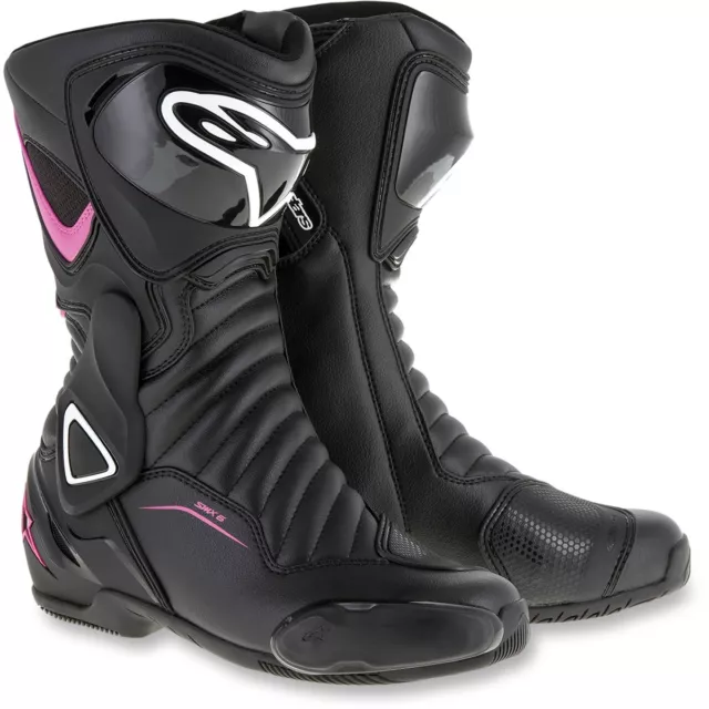 Alpinestars Stella SMX 6 V2 Lady Gr. 37 schwarz pink Damen Motorradstiefel