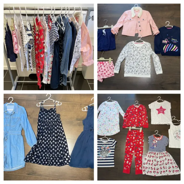 Girls Clothes Bundle Aged 5-6 Years 6-7 Years