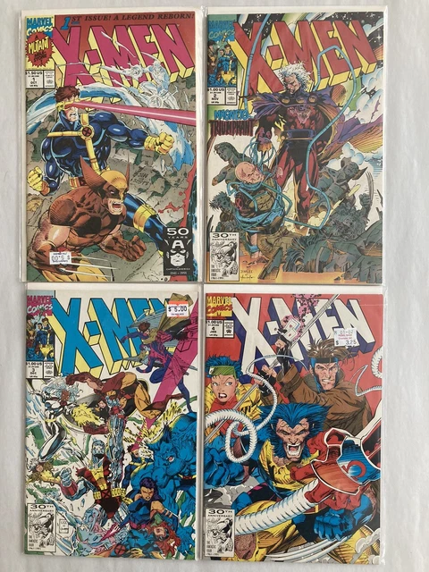 Uncanny X-Men & Vol. 2 Jim Lee Lot Of 25 Comics. NM/VF+ 90’s Marvel 6