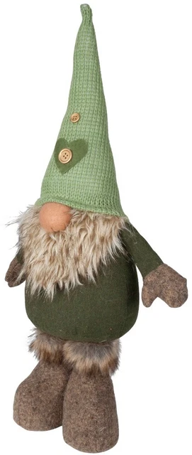 Stehender Weihnachtswichtel - Große, Niedliche Weihnachtsfigur Zur Dekoration, 1 Stück
