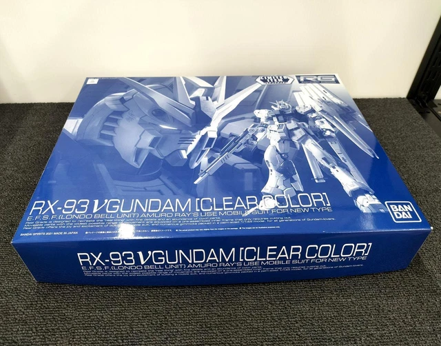 Gundam  Clear Color  Model No.  RG 1 144 Scale BANDAI Good quality from Japan