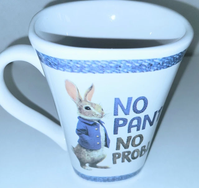 PETER RABBIT MOVIE 2 2022 No Pants No Problem Tall Coffee Mug New £14. ...