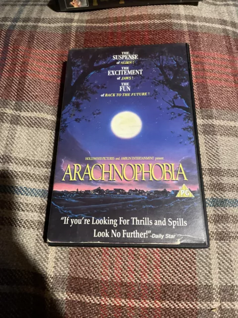 Arachnophobia Slight Mould Ex Rental Big Box Vhs Tape