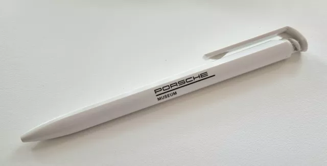 Porsche Ballpoint Pen Museum White