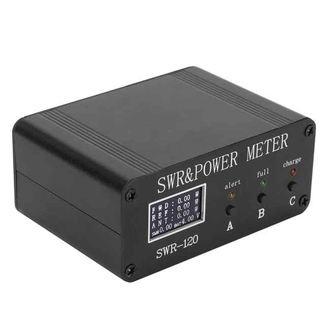 Misuratore onde stazionarie lega di alluminio display digitale 1,8-50 MHz FM AM CW SSB fantastico