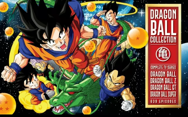 Anime Dragon Ball Complete Collection + 4 Movies ENGLISH Series DVD Box Set