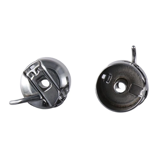 STAINLESS STEEL BOBBIN Case Silver Sewing Machine Handmade Crafts