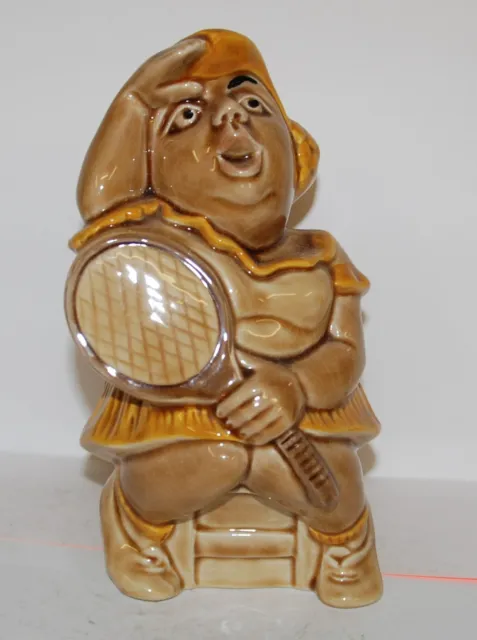 H J Wood Character Jug Tennis *** Great Condition ***